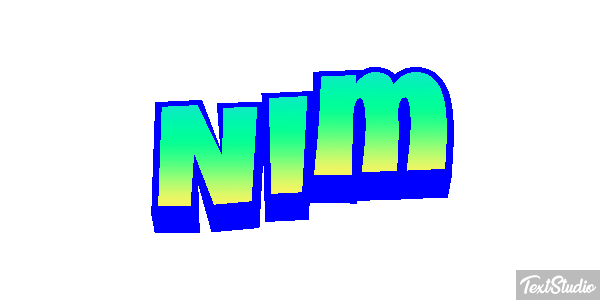 Nim テキスト効果