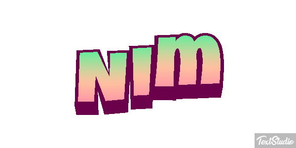 Nim テキスト効果