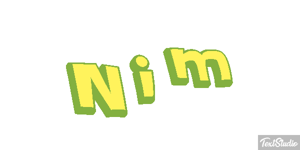 Nim テキスト効果