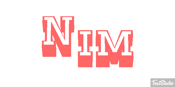 Nim テキスト効果