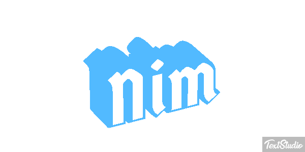 Nim テキスト効果