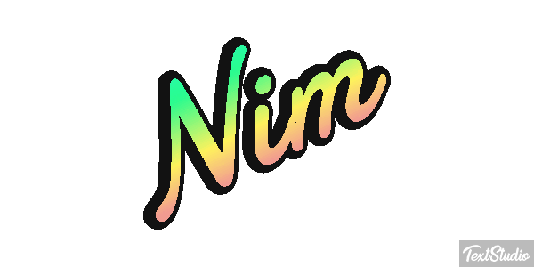 Nim テキスト効果