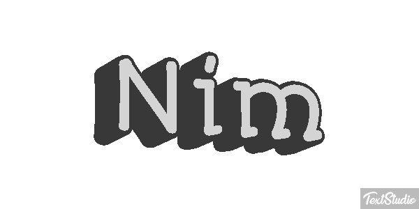Nim テキスト効果