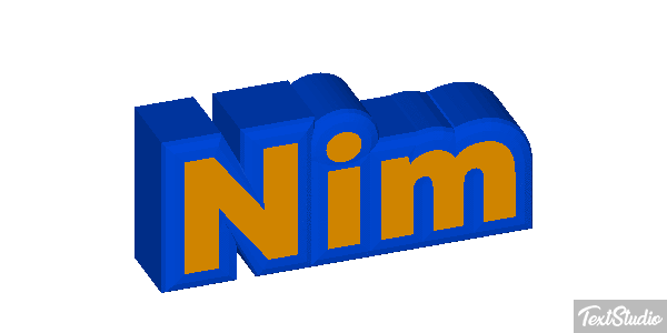 Nim テキスト効果
