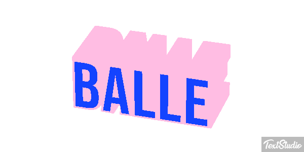 Balle Effet de texte