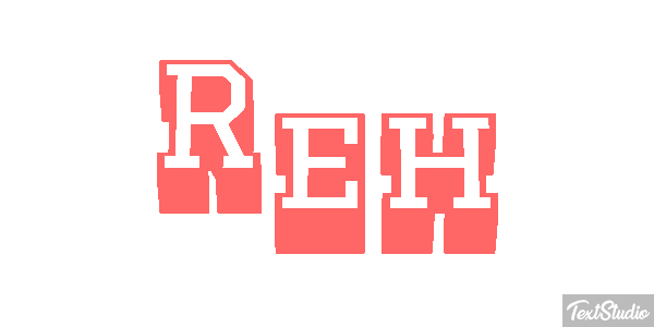 Reh Texteffekt