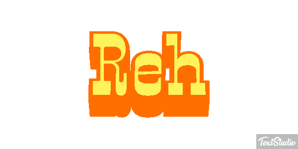 Reh Texteffekt