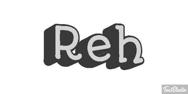 Reh Texteffekt