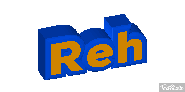 Reh Texteffekt