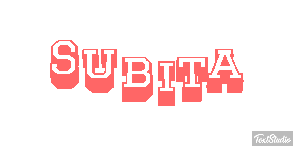 Súbita Texteffekt