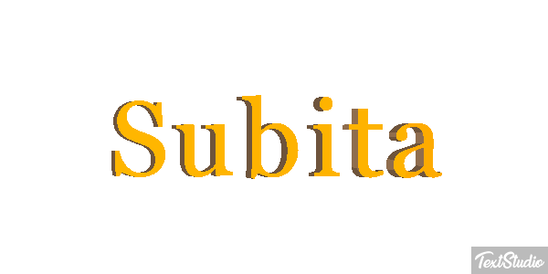 Súbita Texteffekt
