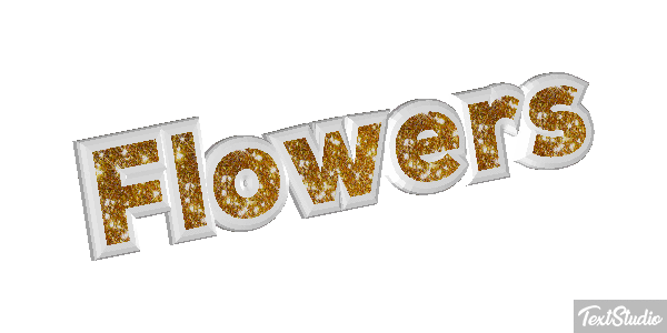 Flowers Text effect
