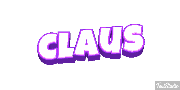 Claus Text effect
