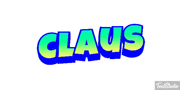 Claus Text effect