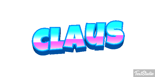 Claus Text effect