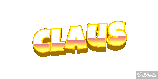 Claus Text effect
