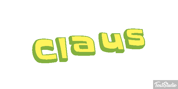 Claus Text effect