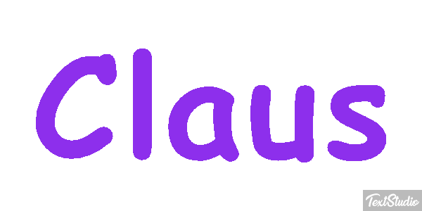 Claus Text effect