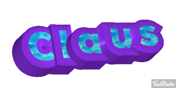 Claus Text effect