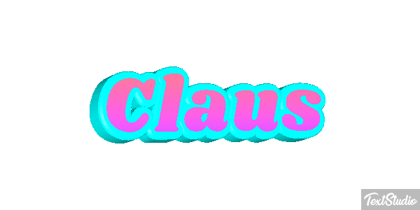 Claus Text effect