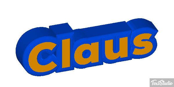 Claus Text effect