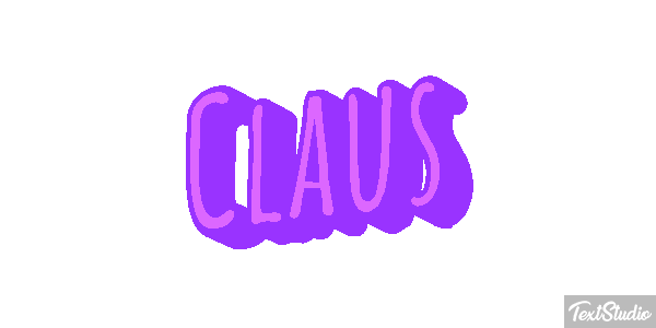 Claus Text effect