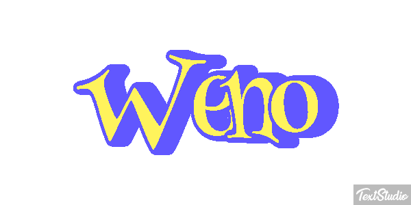 Weno Effet de texte