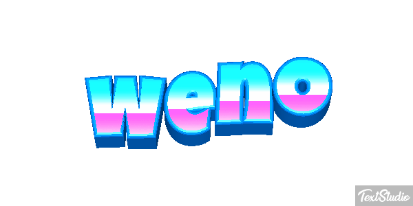Weno Effet de texte