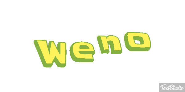 Weno Effet de texte