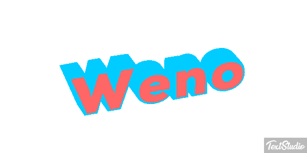 Weno Effet de texte