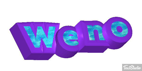Weno Effet de texte