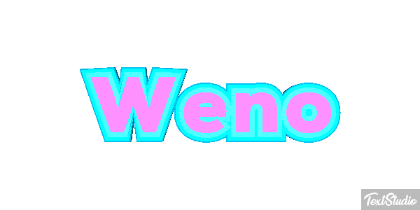 Weno Effet de texte