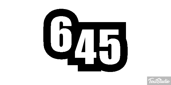 645 Metin efekti