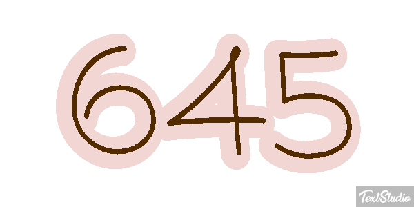 645 Metin efekti