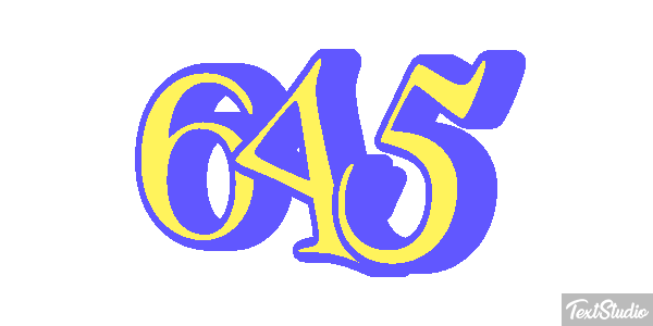 645 Metin efekti