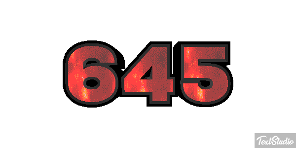 645 Metin efekti