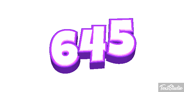 645 Metin efekti