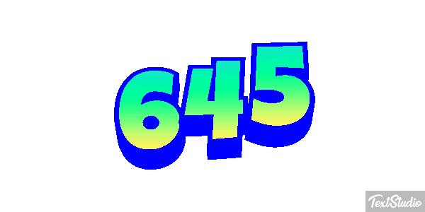 645 Metin efekti
