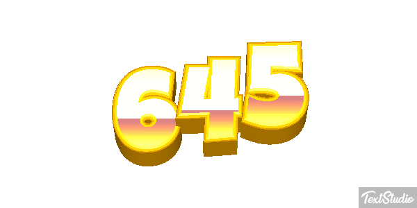 645 Metin efekti