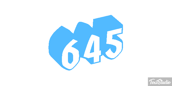 645 Metin efekti