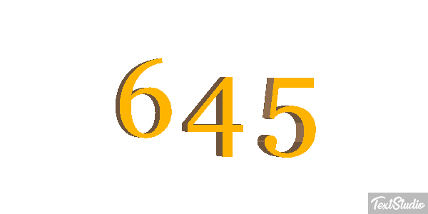 645 Metin efekti