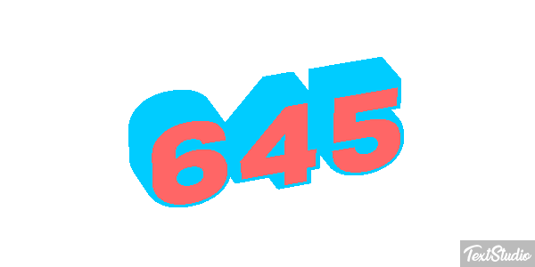 645 Metin efekti