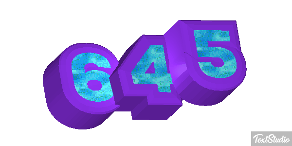 645 Metin efekti