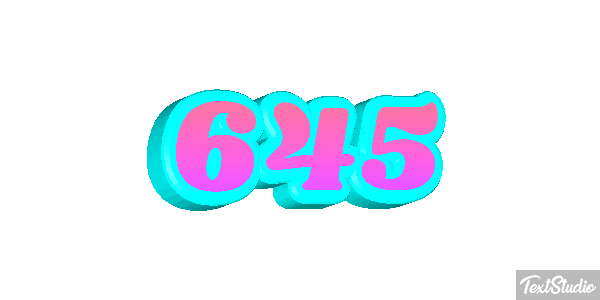 645 Metin efekti