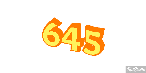 645 Metin efekti