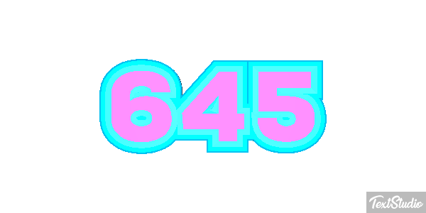 645 Metin efekti
