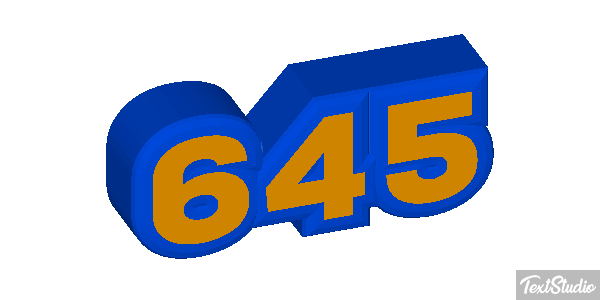 645 Metin efekti