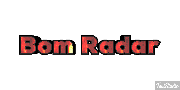 Bom Radar Tekst effect
