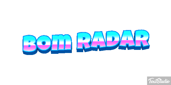 Bom Radar Tekst effect
