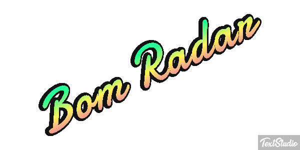 Bom Radar Tekst effect